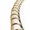 Zestaw stolików kawowych Wire Brass śr. 44 cm Kare