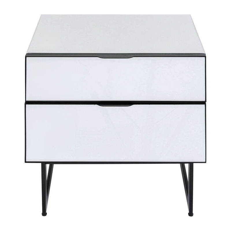 szafka nocna Soran Black, szafka nocna Kare, szafka nocna lustrzana, nowoczesny design, szafka nocna do sypialni szafka nocna Soran Black, szafka nocna Kare, szafka nocna lustrzana, nowoczesny design, szafka nocna do sypialni