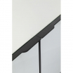 komoda Soran Black, komoda Kare Design, komoda lustrzana, komoda do salonu, komoda elegancka, komoda nowoczesna