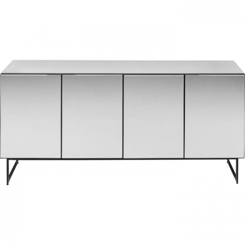 komoda Soran Black, komoda Kare Design, komoda lustrzana, komoda do salonu, komoda elegancka, komoda nowoczesna