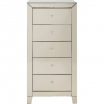 szafka wysoka Luxury Pearl, szafka Kar Design, szafka lustrzana, szafka glamour, szafka do salonu, szafka do sypialni