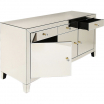 kredens Luxury Pearl, kredens Kare Design, kredens lustrzany, kredens do salonu, kredens glamour