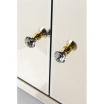 kredens Luxury Pearl, kredens Kare Design, kredens lustrzany, kredens do salonu, kredens glamour