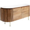 kredens Grace, kredens Kare Design, kredens drewno mango, kredens marmur, kredens do salonu