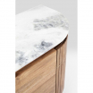 kredens Grace, kredens Kare Design, kredens drewno mango, kredens marmur, kredens do salonu
