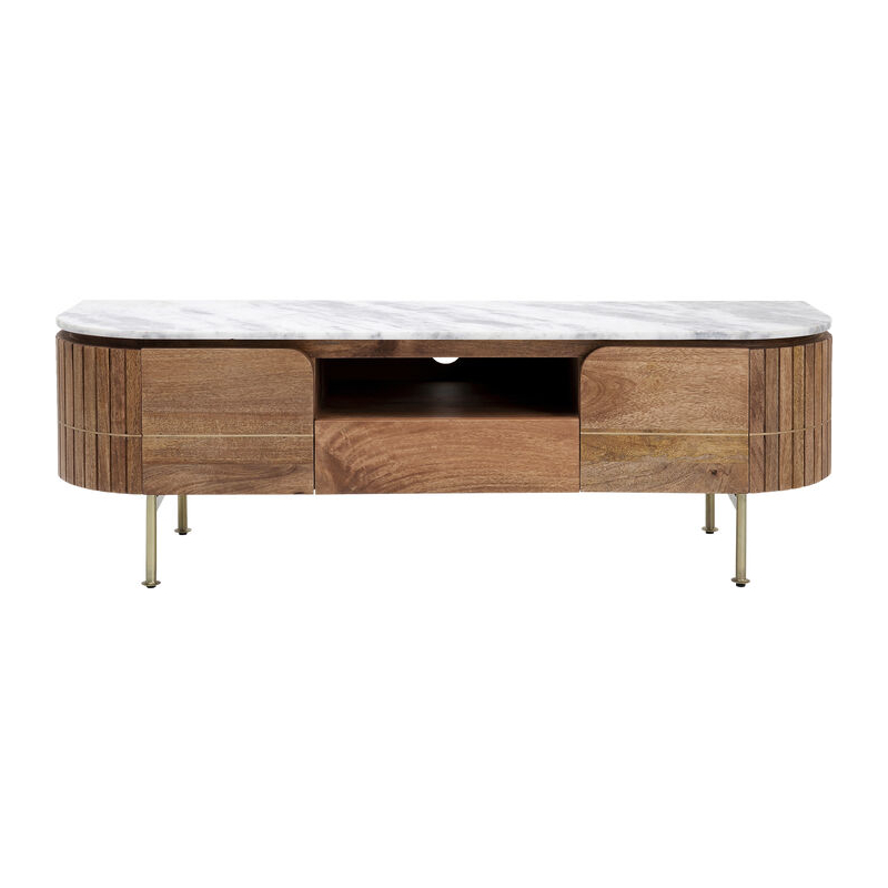 szafka niska Grace, szafka niska Kare Design, szafka drewno mango, szafka marmur, szafka pod TV szafka niska Grace, szafka niska Kare Design, szafka drewno mango, szafka marmur, szafka pod TV