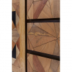kredens Limara, kredens Kare Design, kredens drewno mango, kredens geometryczne wzory