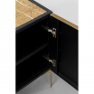 kredens Fuoco, kredens Kare Design, kredens metalowy, kredens marmur, kredens do salonu