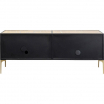kredens Fuoco, kredens Kare Design, kredens metalowy, kredens marmur, kredens do salonu