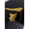 kredens Cracked Black Gold, kredens Kare Design, kredens do salonu, kredens do jadalni
