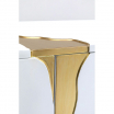 kredens Cracked White Gold, kredens Kare Design, kredens złoty, kredens do salonu, do jadalni