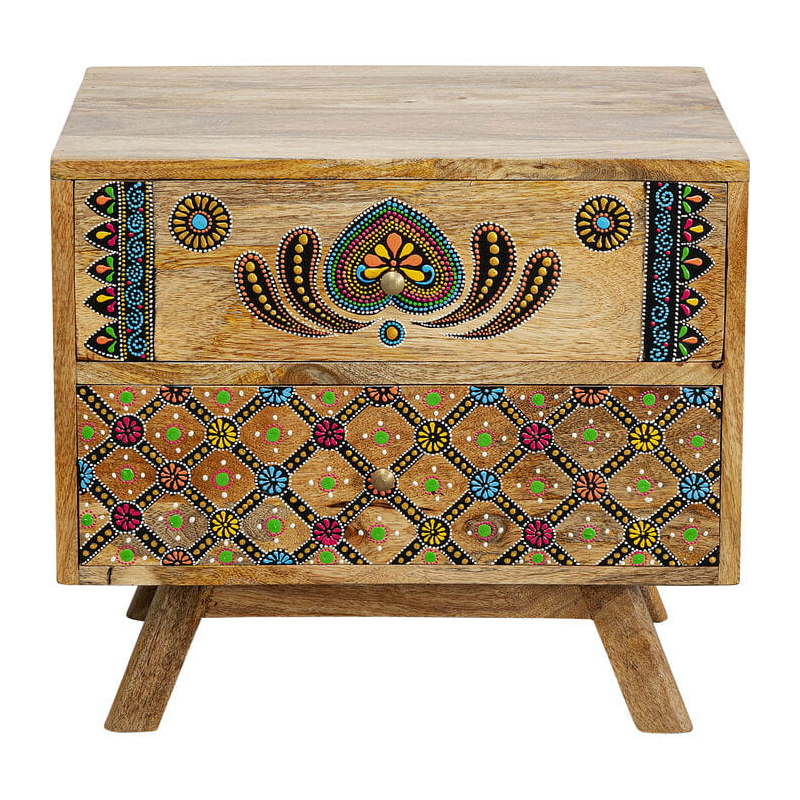 szafka nocna Menorca, szafka nocna Kare Design, szafka nocna do sypialni, szafka nocna boho szafka nocna Menorca, szafka nocna Kare Design, szafka nocna do sypialni, szafka nocna boho