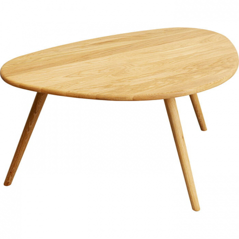 stolik kawowy Wigo, stolik kawowy Kare Design, stolik kawowy dębowy, stolik do salonu