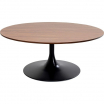 stolik kawowy Schickeria Walnut, stolik kawowy Kare Design, stolik kawowy orzech włoski