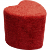 puf Lovely, puf Kare Design, puf serce, puf do salonu, puf do sypialni