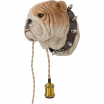 lampa ścienna Animal Dog Head, lampa ścienna Kare Design, lampa pies, lampa do salonu