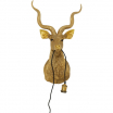 Lampa ścienna Animal Goat Kare, kinkiet zwierzę, kinkiet dekoracyjny, kinkiet złoty, lampa kare design