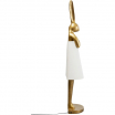 lampa podłogowa Animal Rabbit Gold, lampa Kare Design, lampa królik, lampa zając, lampa do salonu
