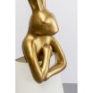 lampa podłogowa Animal Rabbit Gold, lampa Kare Design, lampa królik, lampa zając, lampa do salonu