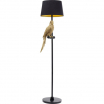 lampa podłogowa Animal Parrot Gold, lampa podłogowa Kare, lampa papuga