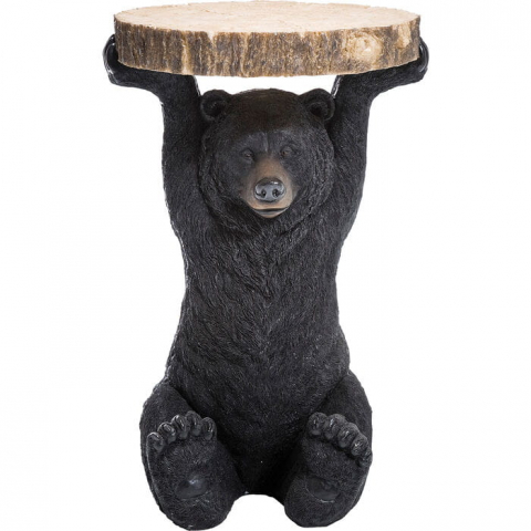 Stolik kawowy Animal Bear Kare, stolik kawowy motyw zwierzęcy, stolik kawowy niedźwiadek