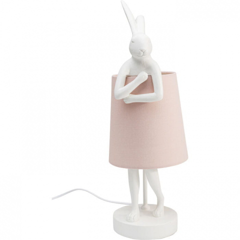 lampa stołowa Animal Rabbit, lampa Kare, lampa stołowa królik, lampa do sypialni, lampa do biura