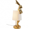 Lampa stołowa Animal Rabbit Gold 88 Kare elegancja złoto oryginalność realizm wysoka jakość