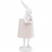 Lampa stołowa Animal Rabbit White Kare elegancja oryginalność realizm wysoka jakość