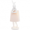Lampa stołowa Animal Rabbit White Kare elegancja oryginalność realizm wysoka jakość