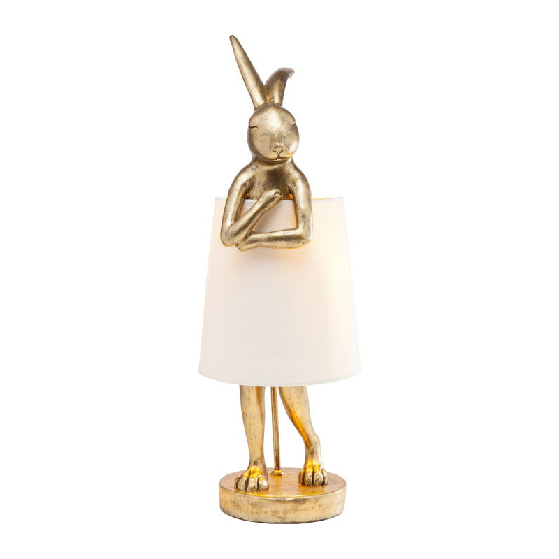 Lampa stołowa Animal Rabbit Gold Kare elegancja złoto oryginalność realizm wysoka jakość Lampa stołowa Animal Rabbit Gold Kare elegancja złoto oryginalność realizm wysoka jakość