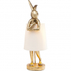 Lampa stołowa Animal Rabbit Gold Kare elegancja złoto oryginalność realizm wysoka jakość