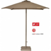 Parasol ogrodowy Eolo Pureti biały 3 x 3 m - Ezpeleta