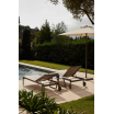 Parasol ogrodowy Eolo Pureti taupe/sand 2,5 x 2,5 m - Ezpeleta