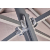 Parasol ogrodowy Eolo Pureti taupe 2,5 x 2,5 m - Ezpeleta