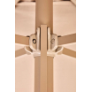 Parasol ogrodowy Eolo Pureti taupe/sand 3 x 3 m - Ezpeleta