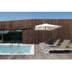 Parasol ogrodowy Eolo Pureti taupe/sand 3 x 3 m - Ezpeleta