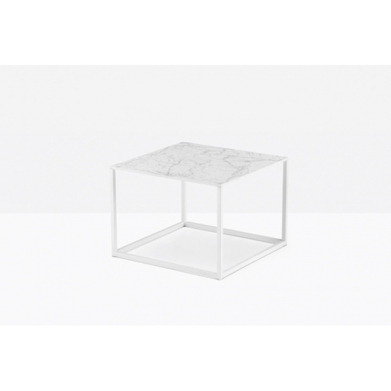 Stolik kawowy Code Marble 59x59x42, różne warianty - Pedrali