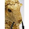 Lampa stołowa Animal Flower Sheep złota Kare, lampa stołowa złota, lampa stołowa dekoracyjna
