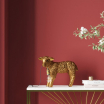 Lampa stołowa Animal Flower Sheep złota Kare, lampa stołowa złota, lampa stołowa dekoracyjna