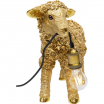 Lampa stołowa Animal Flower Sheep złota Kare, lampa stołowa złota, lampa stołowa dekoracyjna