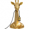 Lampa stołowa Giraffe Animal Kare, lampa stołowa złota, lampa stołowa z motywem zwierzecym, żyrafa lampa