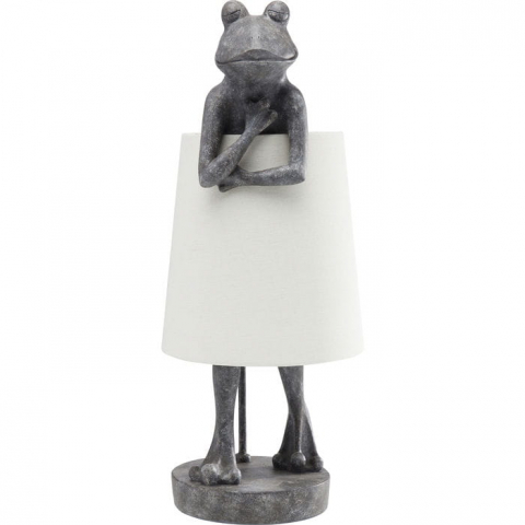 Lampa stołowa Animal Frog Grey Kare elegancja oryginalność realizm wysoka jakość