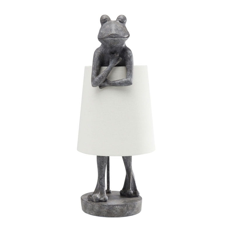 Lampa stołowa Animal Frog Grey Kare elegancja oryginalność realizm wysoka jakość Lampa stołowa Animal Frog Grey Kare elegancja oryginalność realizm wysoka jakość