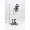 Lampa stołowa Animal Frog Grey Kare elegancja oryginalność realizm wysoka jakość