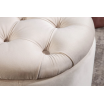 Pufa Modern Barock 50cm aksamit beżowy - Invicta