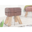 Stołek Bock Leather 40cm - Invicta