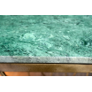 Stolik kawowy Diamond 50 cm marmur zielony - Invicta