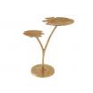 Stolik pomocniczy Gingko złoty 56 cm - Invicta