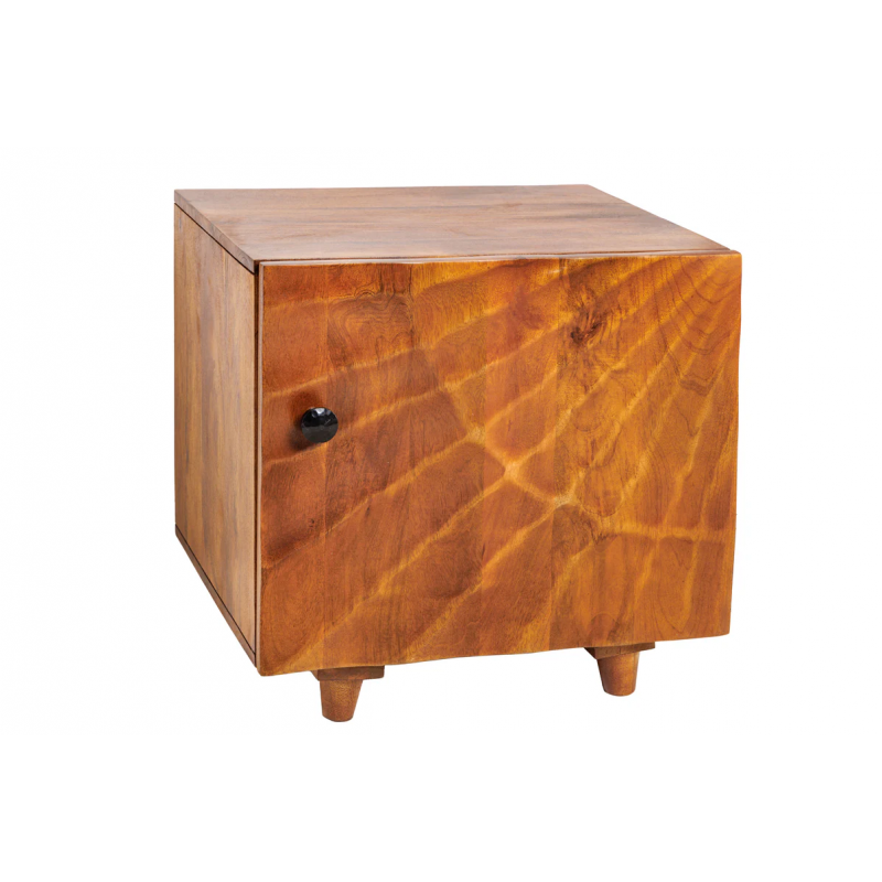 Stolik kawowy Rac 50cm brązowy Mango Invicta