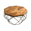Stolik kawowy Diamond 70cm Mango - Invicta